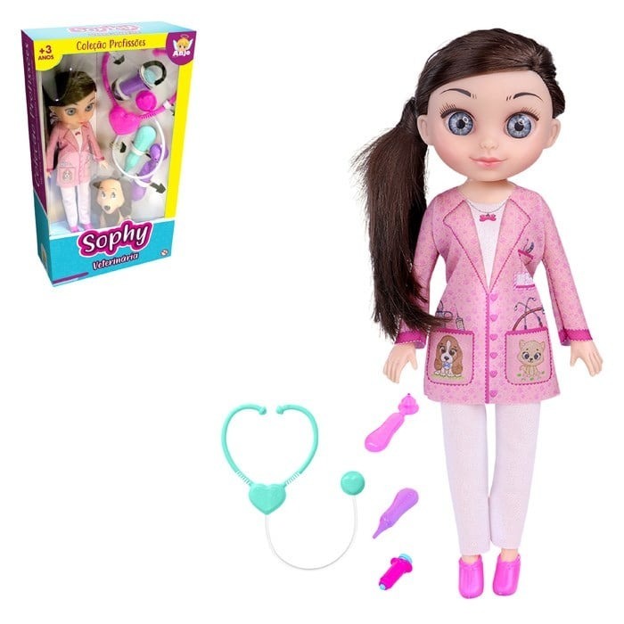 BONECA SOPHY VETERINARIA